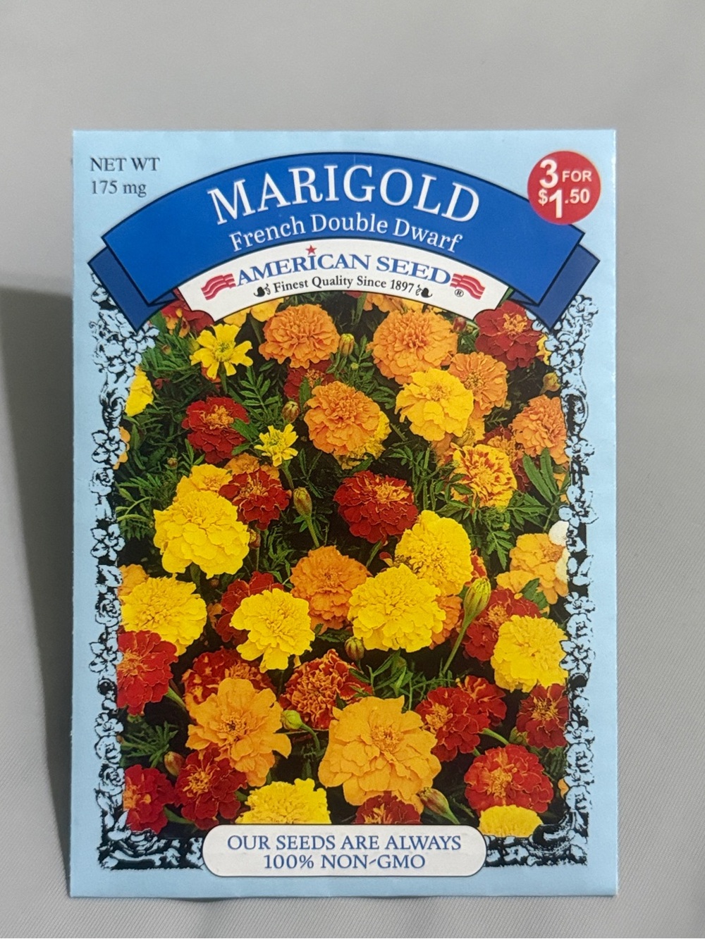 Marigold French Double Dwarf Seeds